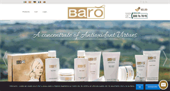 Desktop Screenshot of barocosmetics.com