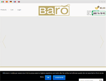 Tablet Screenshot of barocosmetics.com